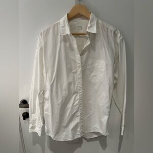 Aritzia’s Community White Button-Down Shirt